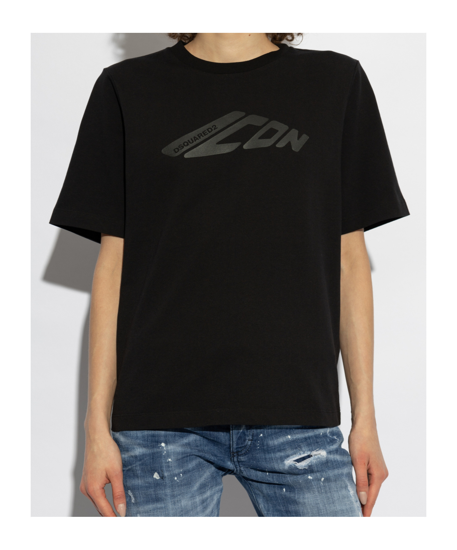 Dsquared2 Icon New Generation T-shirt In Black