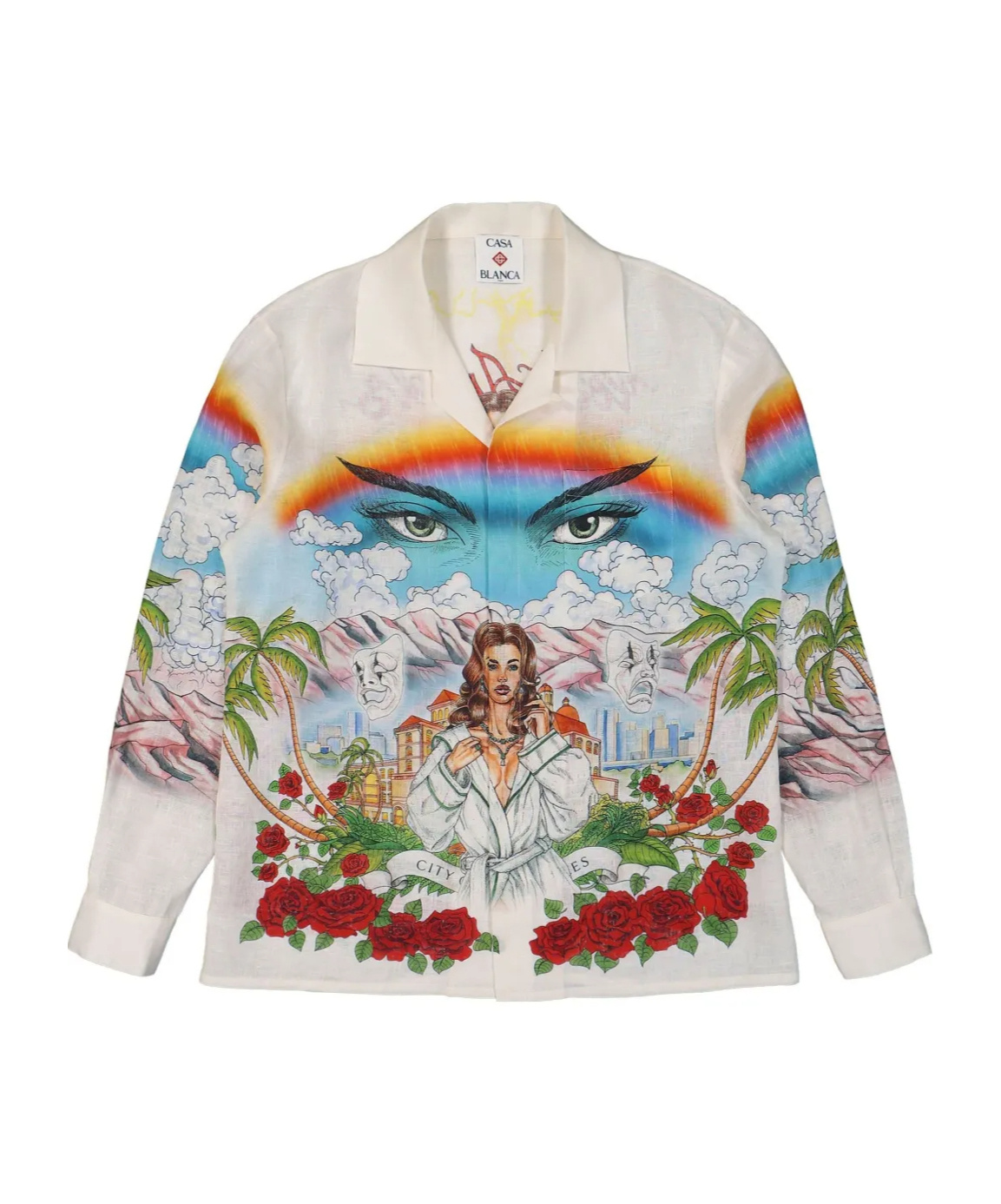Chateau California Ivory Cotton T-Shirt main image 1