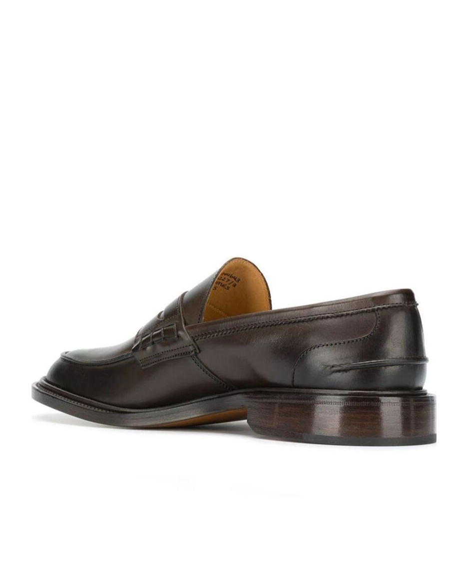 Tricker's James Slip-on Loafers In Black