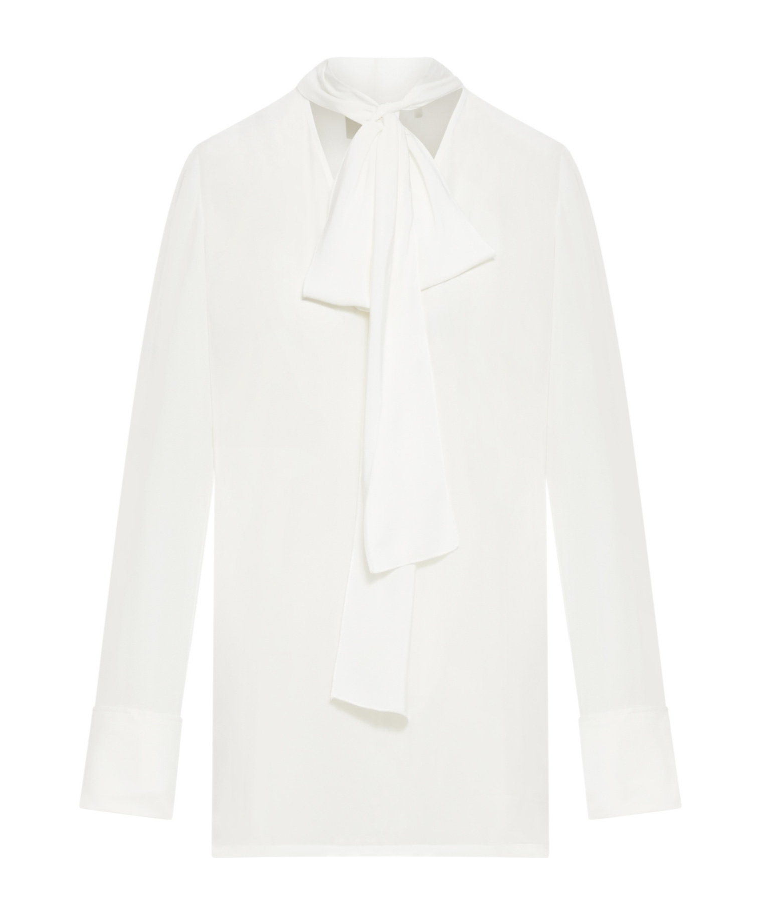 Shop Sportmax Elleni Silk Blouse In White