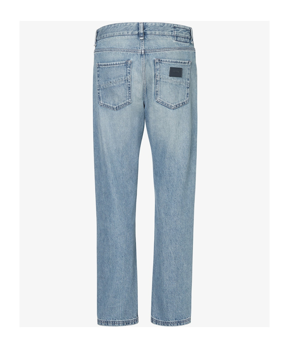 Fendi Light Blue Jeans In Blue