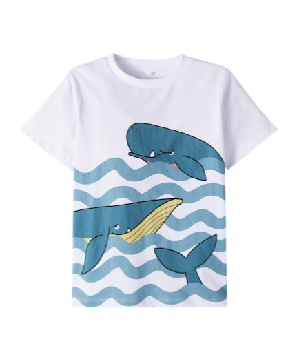 Stella Mccartney Printed Cotton T-shirt In White