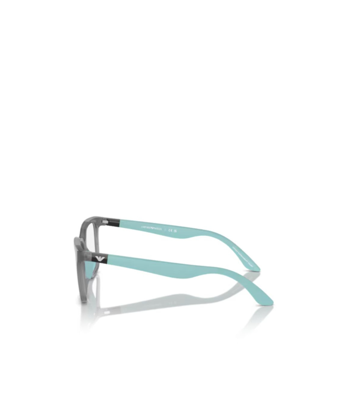 Emporio Armani Full Frame Plain Mirror In Gray