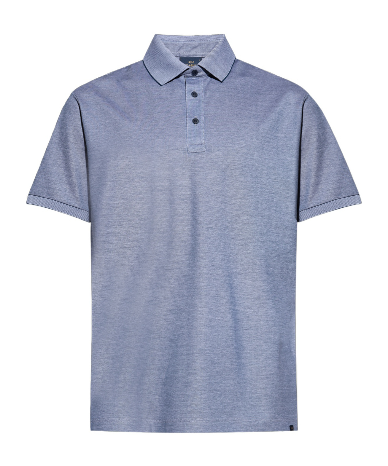 Paul & Shark Cotton Polo Shirt In Blue