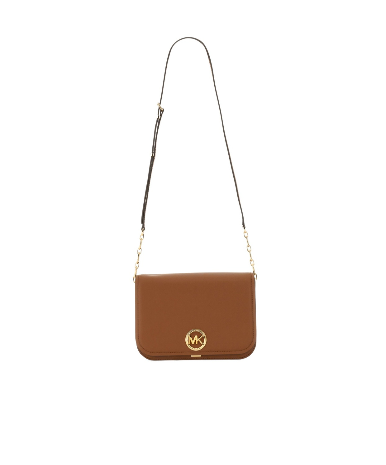 Michael Kors Michael  Delancey Medium Messenger Bag In Brown