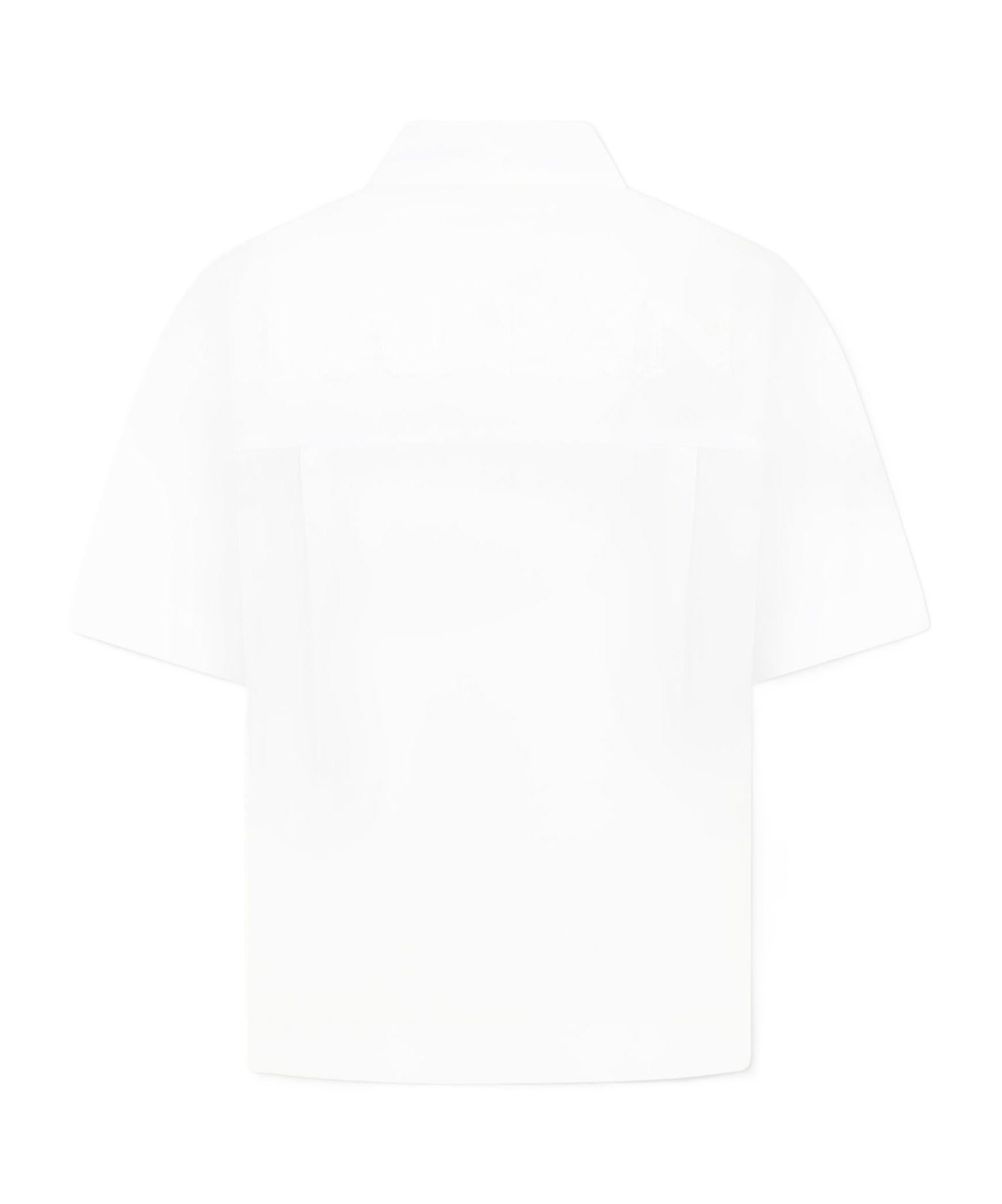 Lanvin Short-sleeved Shirt In White