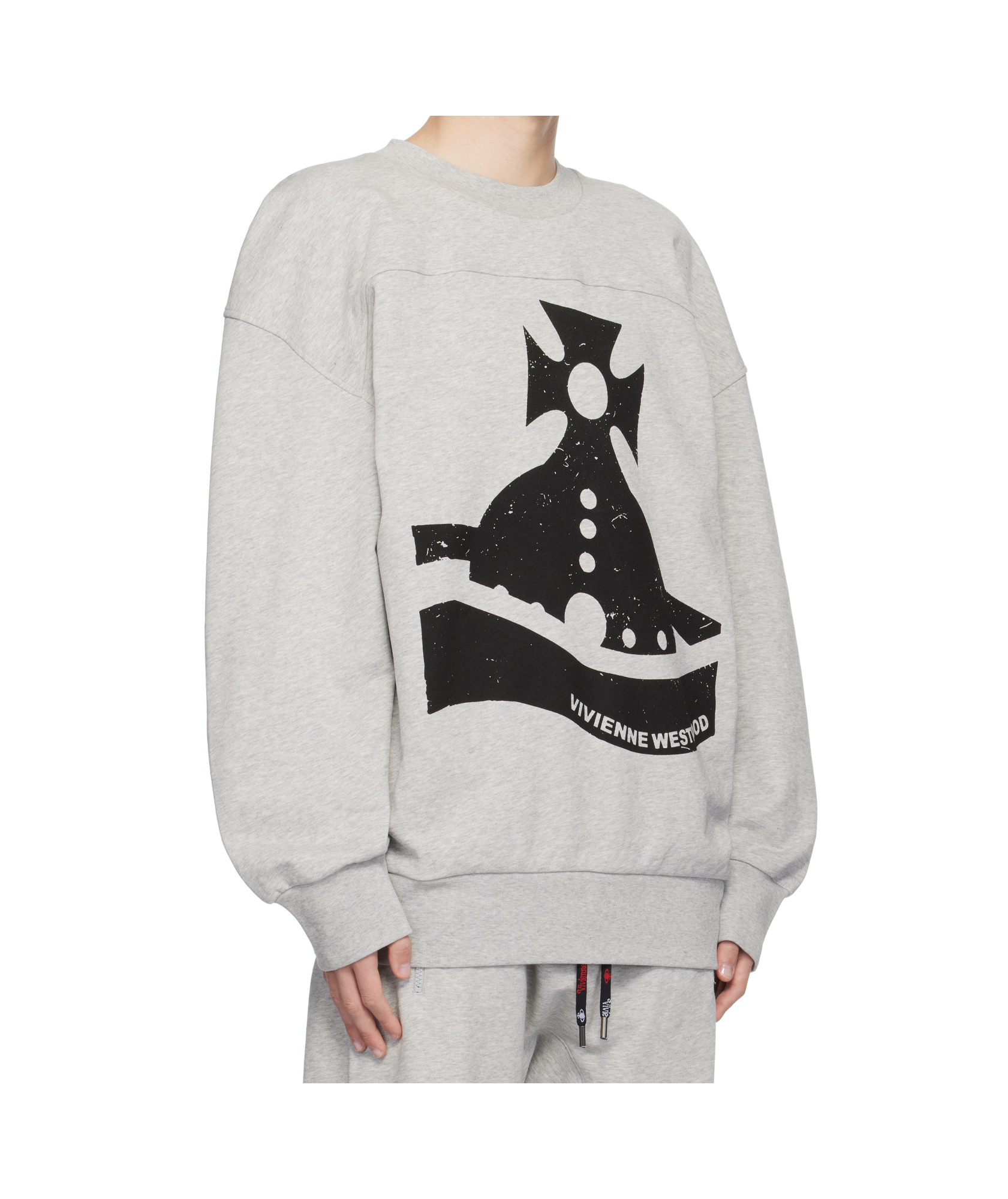 Vivienne Westwood Long-sleeved Sweater In White