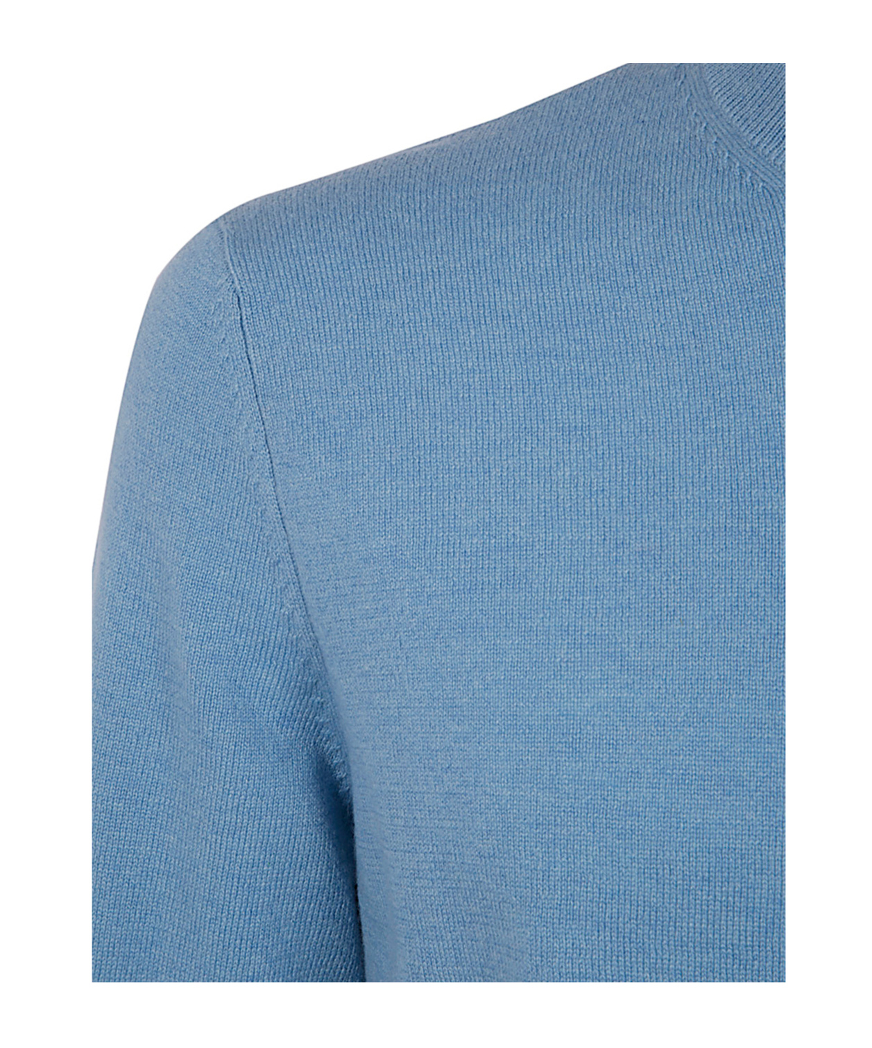 Ballantyne Round Neck Pullover In Blue