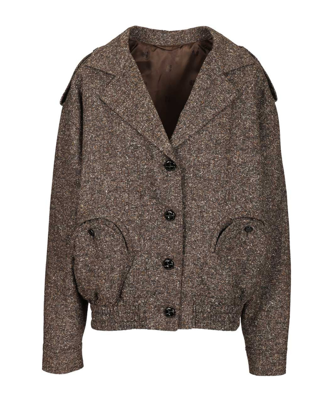 Blazé Milano Sarissa Charlie Bomber Jackets Brown In Brown
