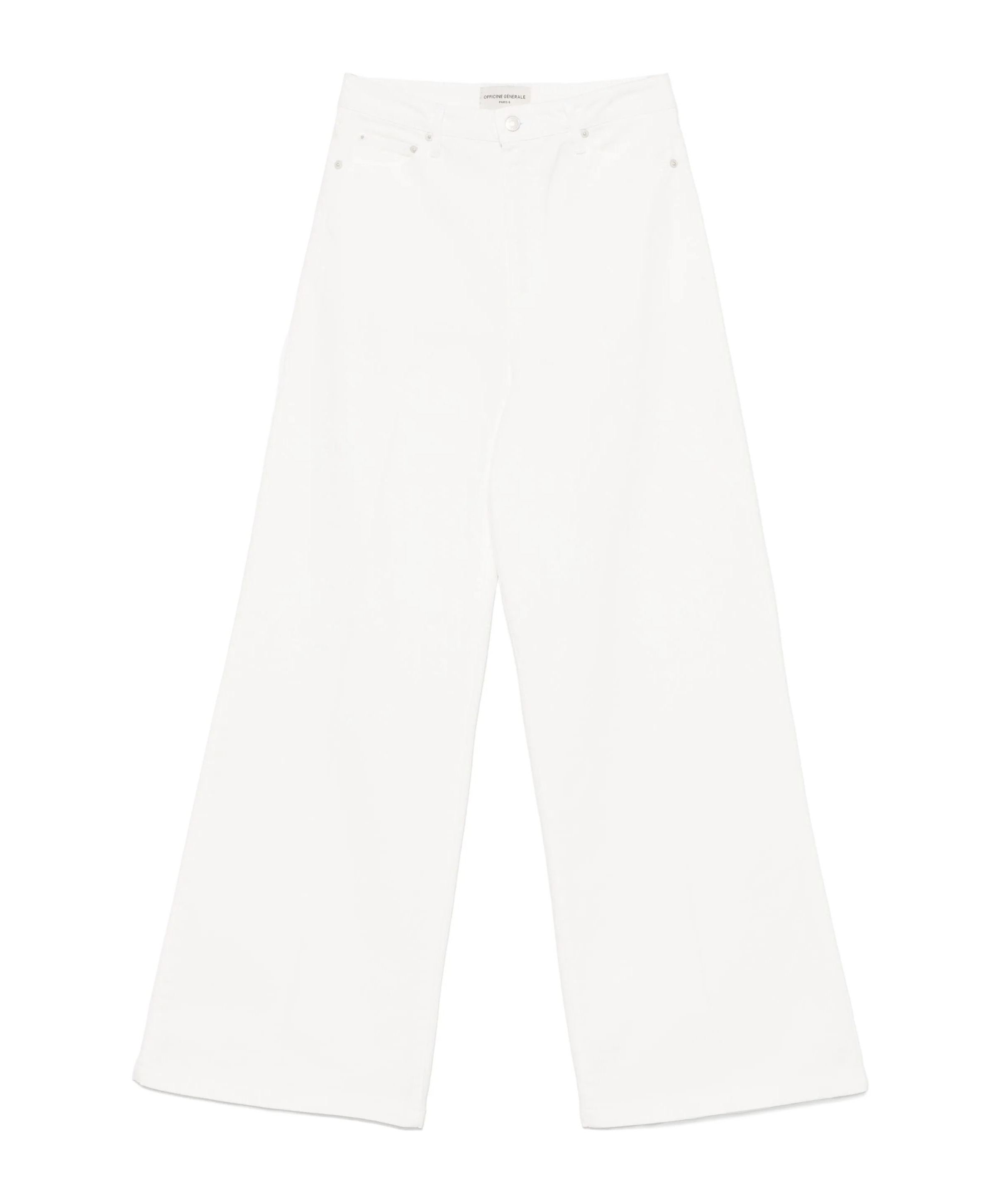 Shop Officine Generale Ginger Jeans In White