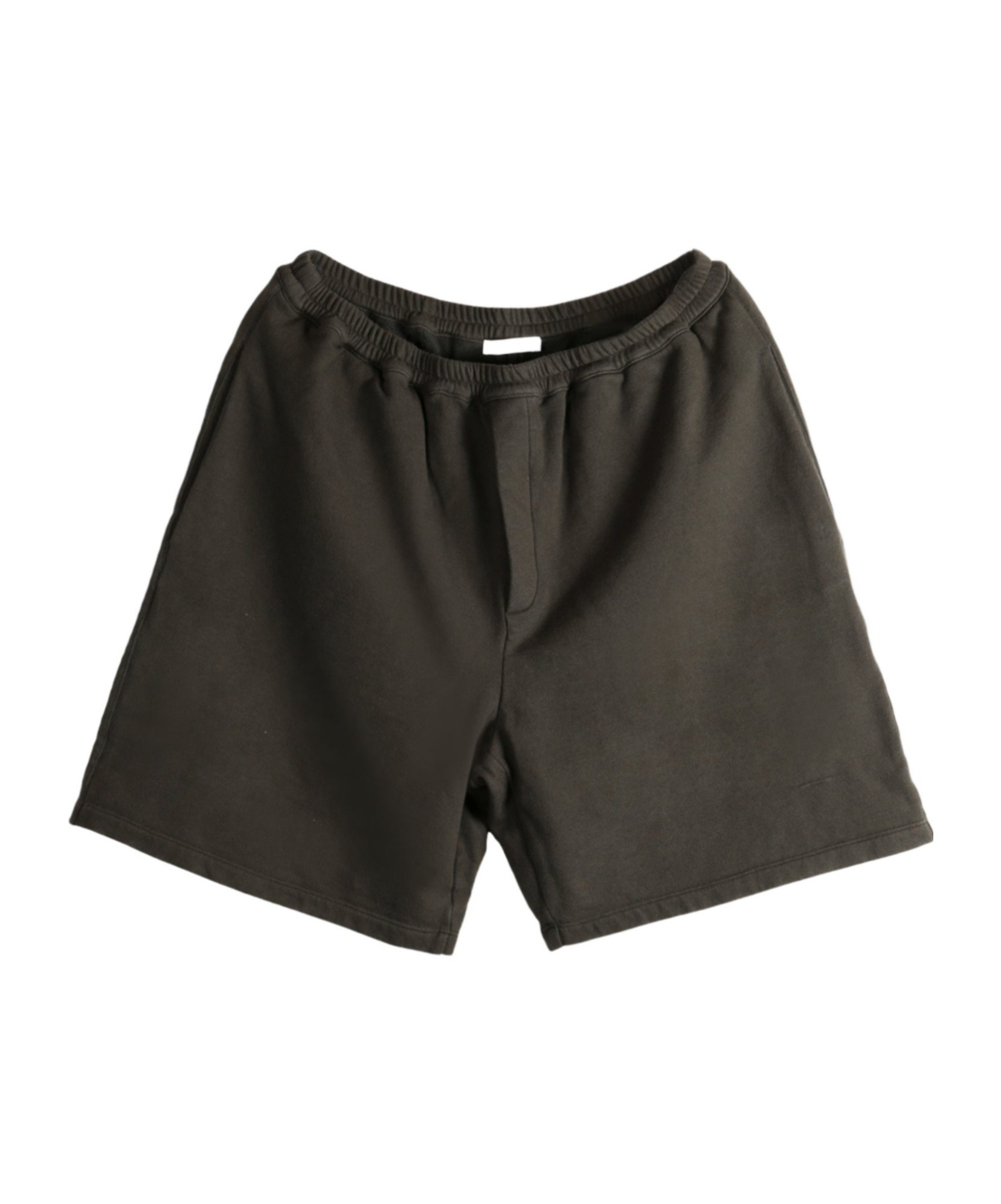 The Row Elastic Waist Shorts In Brown