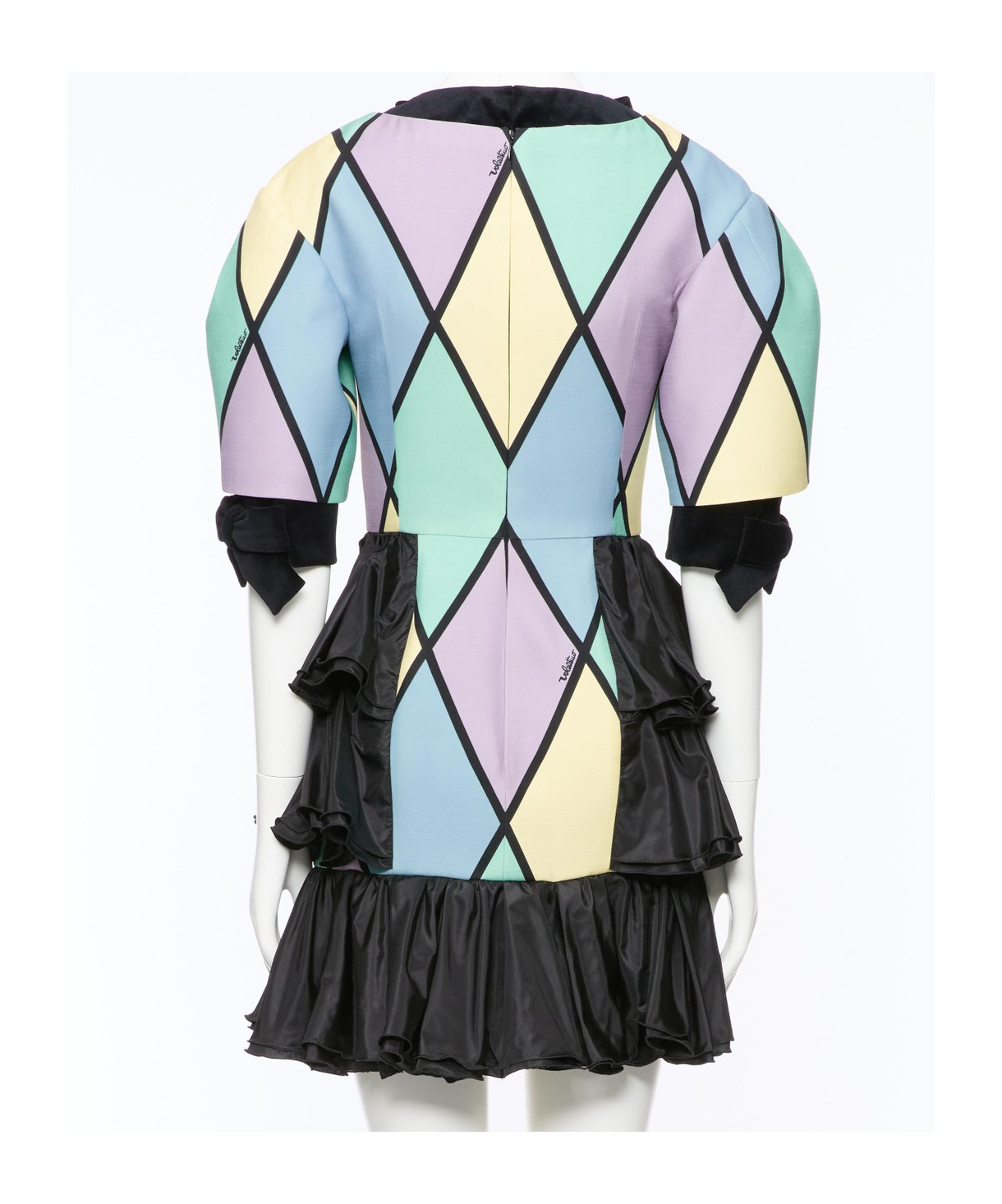 Valentino Short-sleeved Dress In Multi