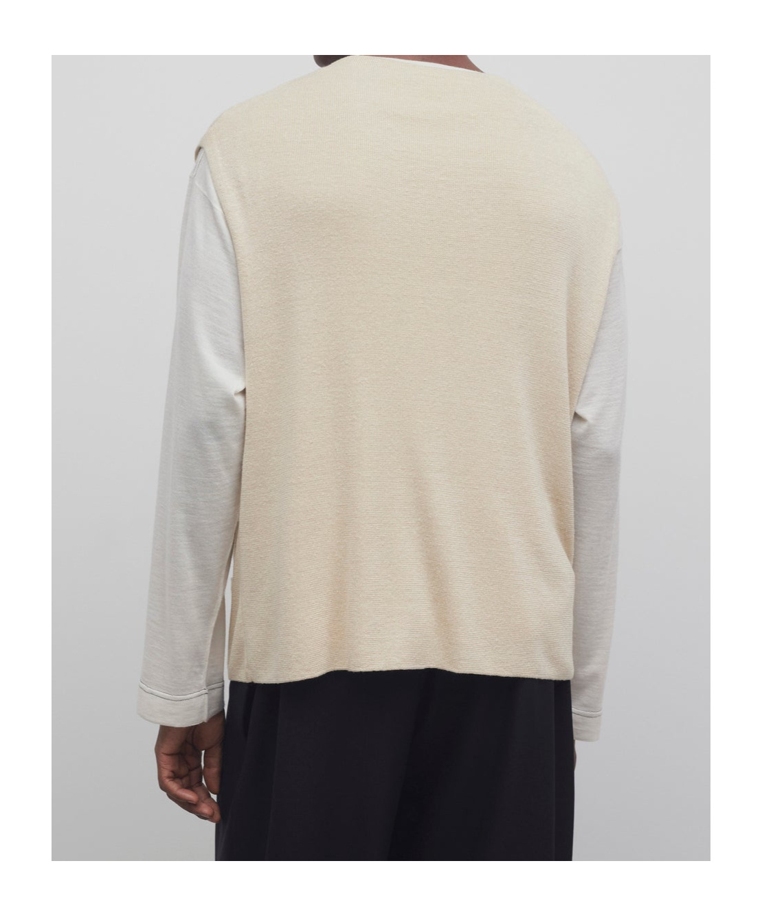 The Row Tarik Cardigan In Nude