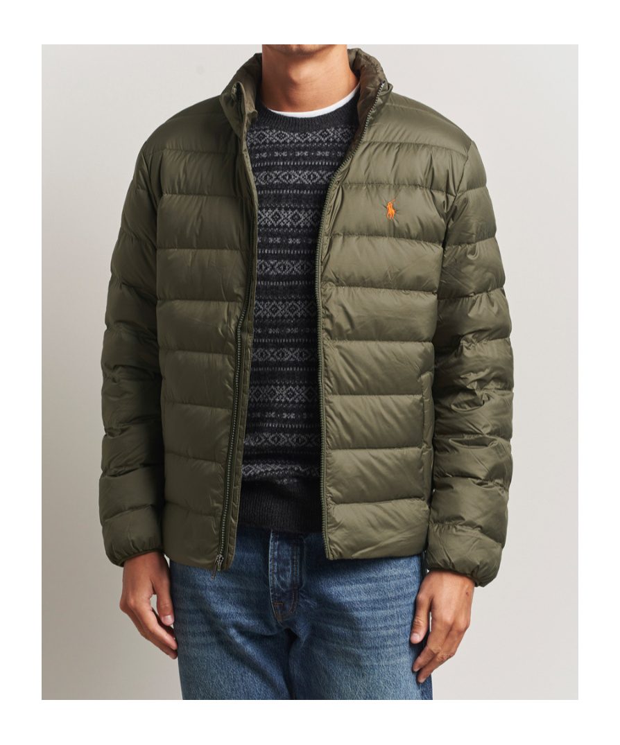 Polo Ralph Lauren Quilted Insulated Bomber Jacket In Multi