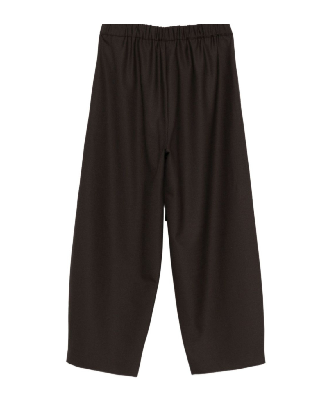 Antonelli Drawstring Waist Casual Pants In Brown