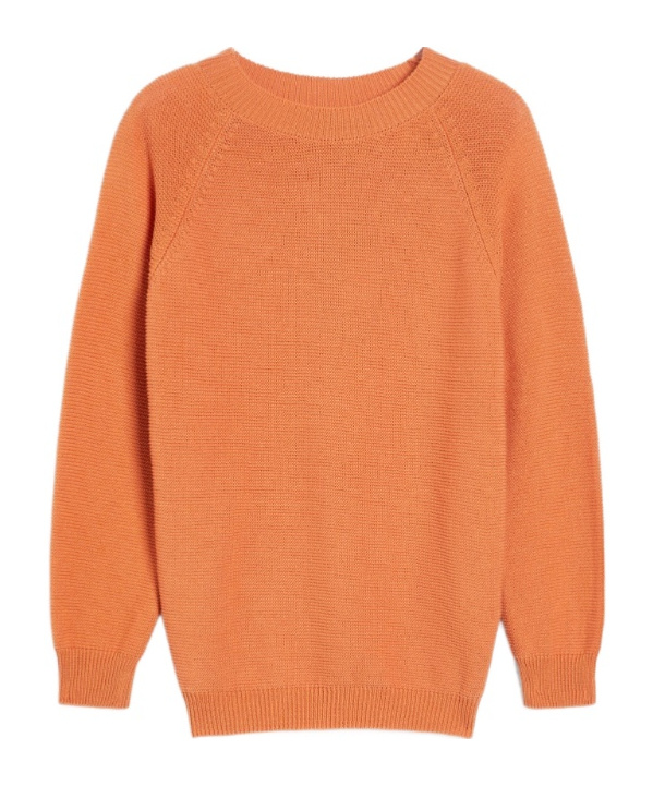 Weekend Max Mara Long-sleeved Sweater In Orange