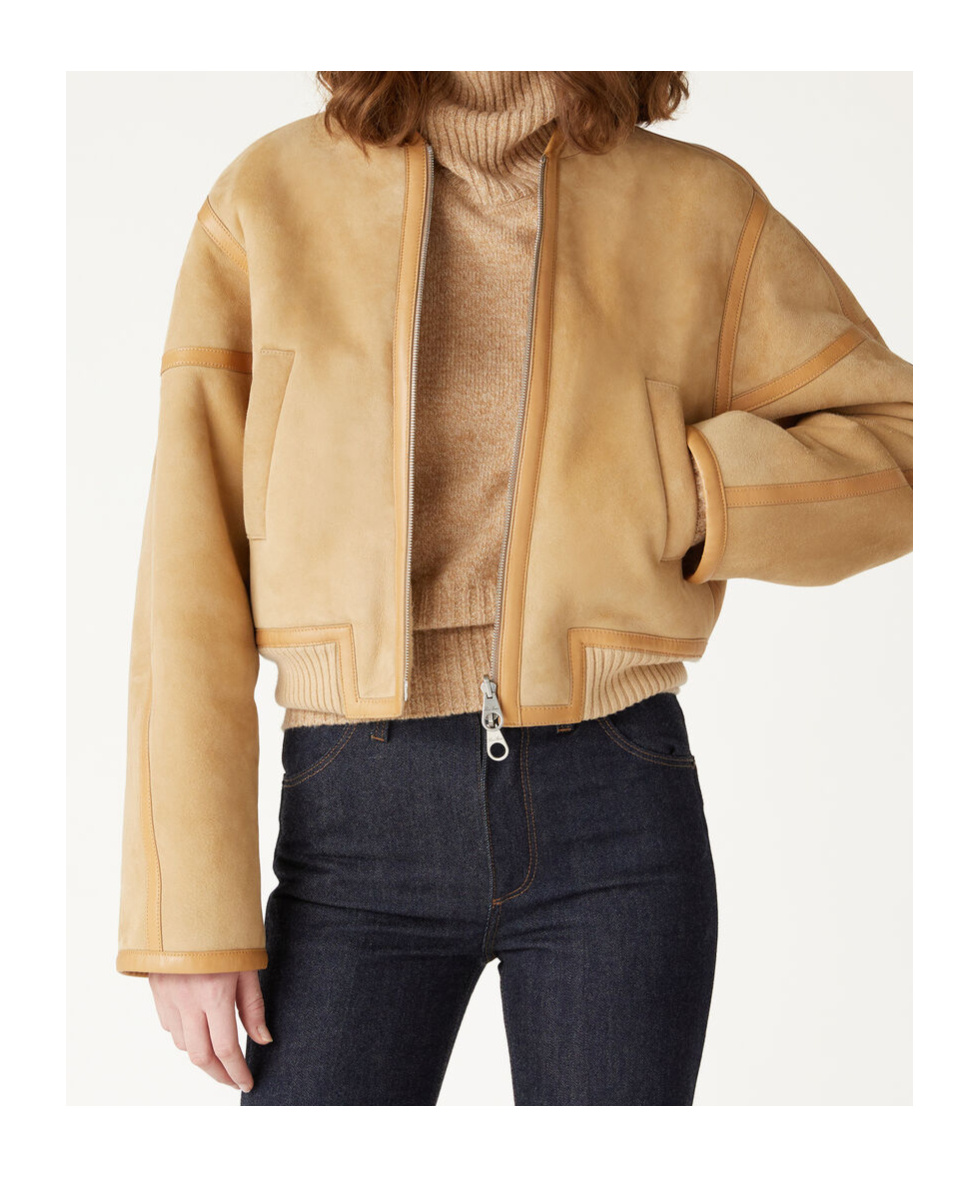 Shop Loro Piana Irwin Bomber Jacket In Nude