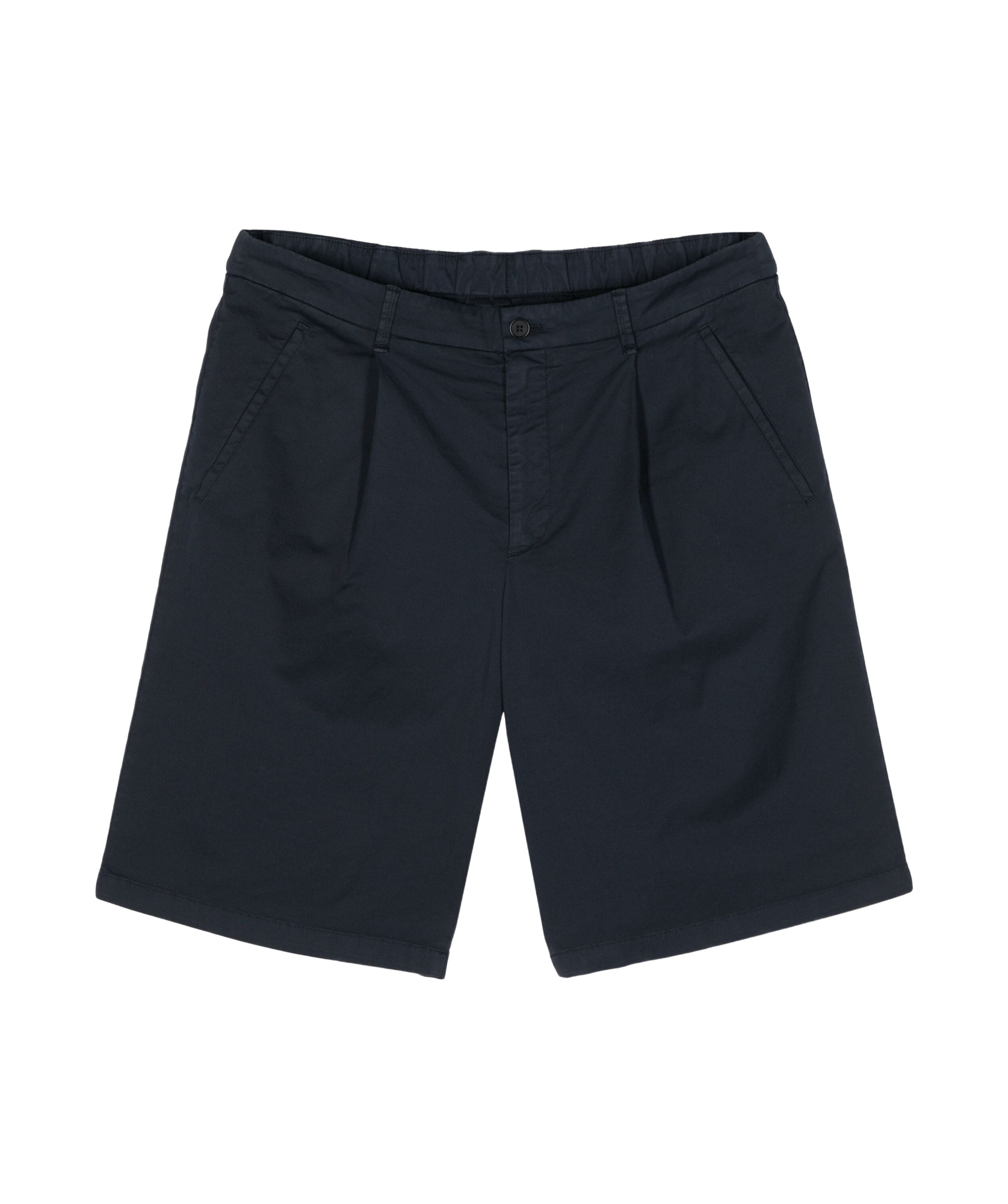 Giorgio Armani Casual Shorts With Pockets And Loops In Black