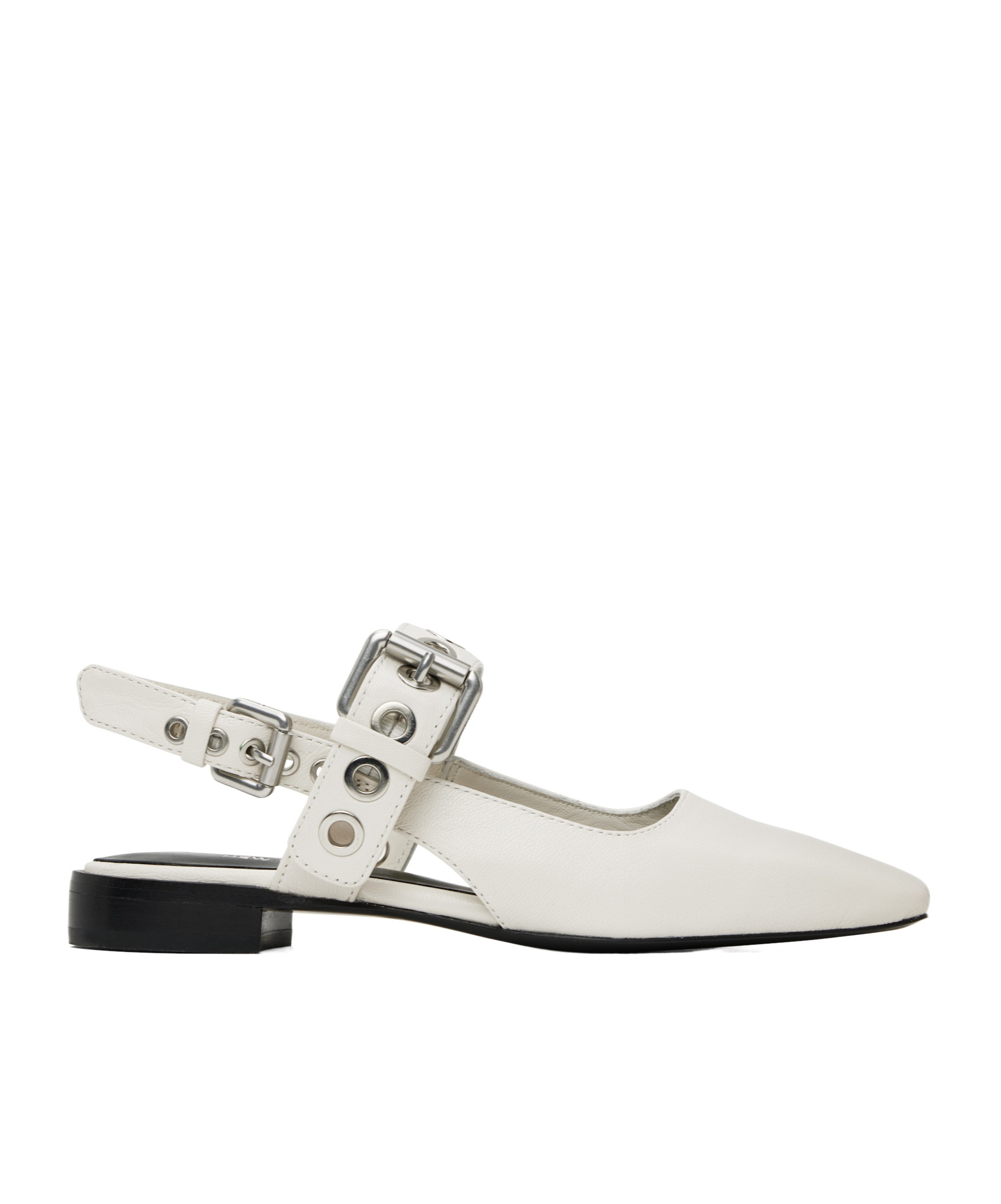 RAG & BONE ROUND TOE LOW HEEL SANDALS