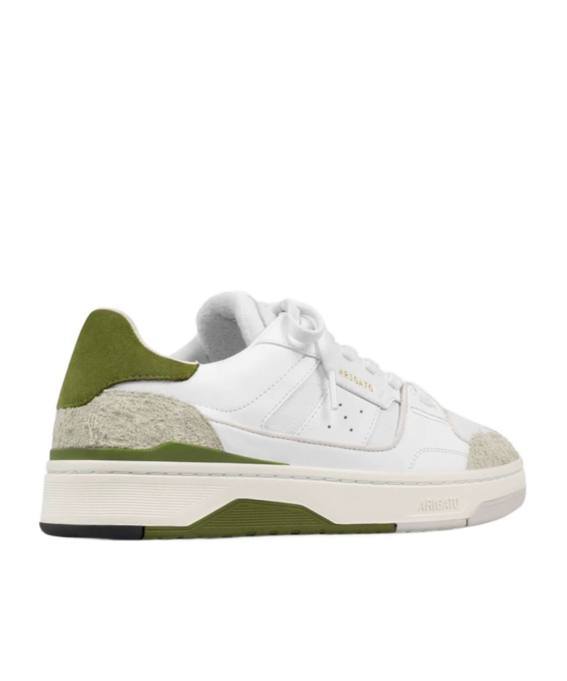 Axel Arigato Caly Low-top Leather And Suede Sneakers In White
