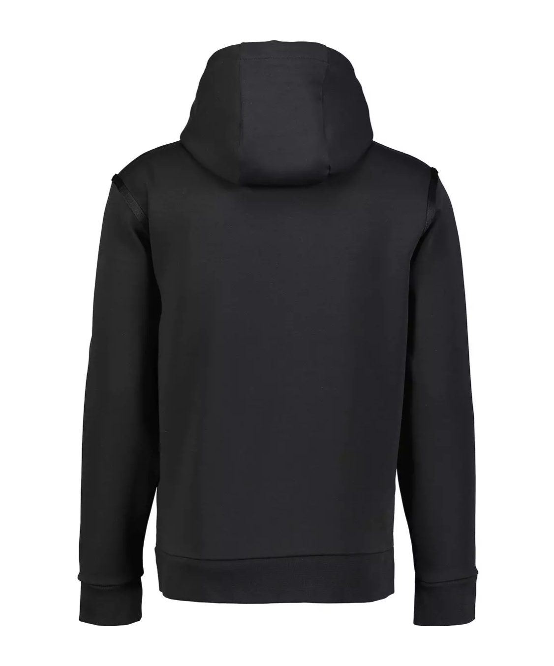 Hugo Boss Long Sleeve Hooded Jacket In Black