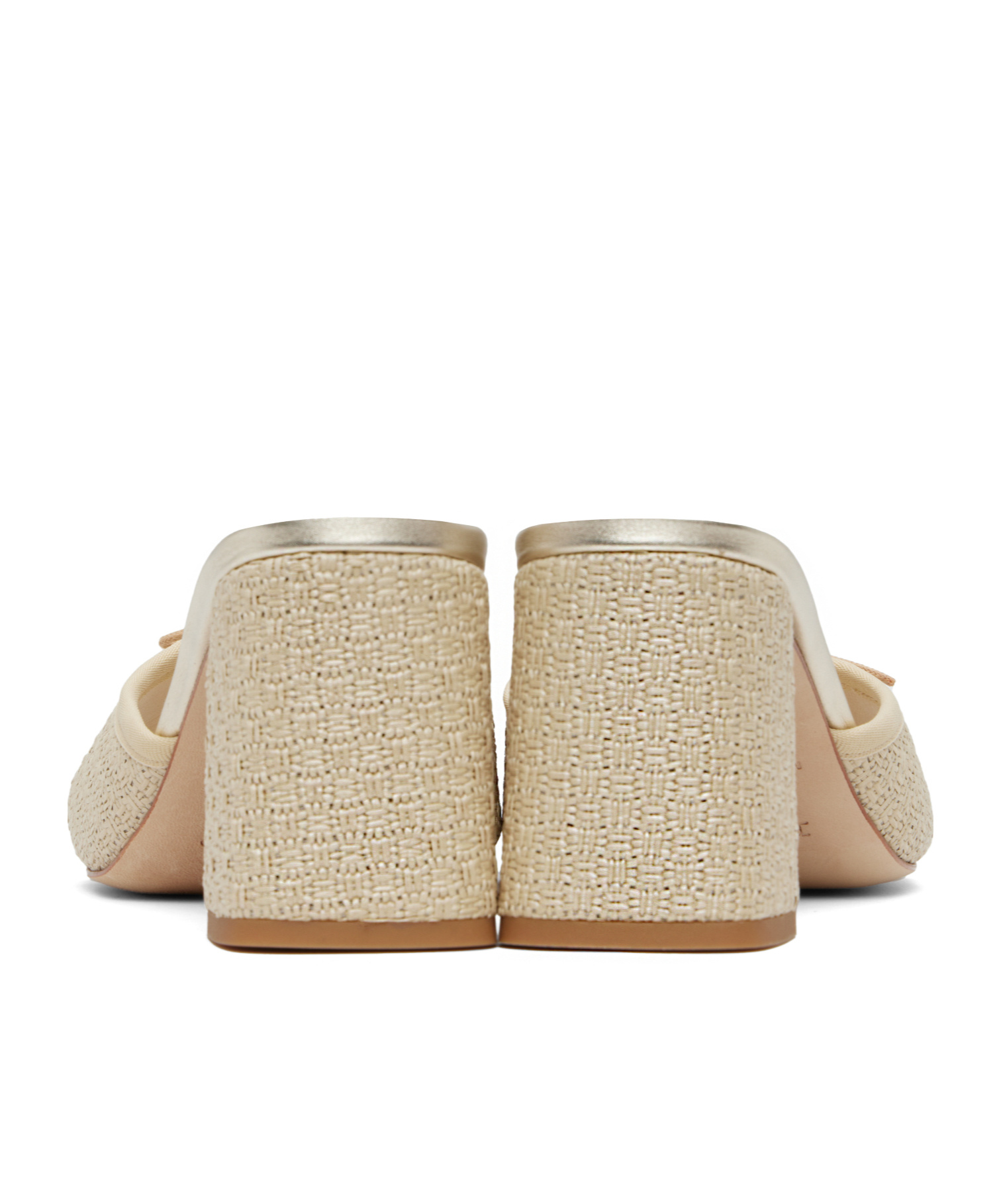 Repetto Beige Jordana Mules