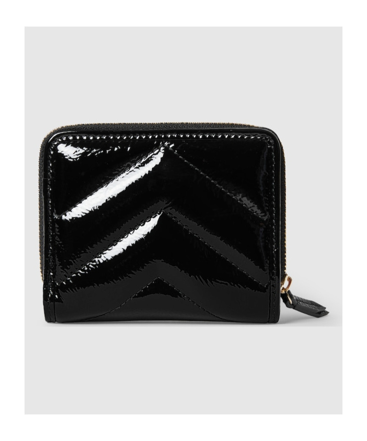 Gucci Gg Marmont Mini Wallet In Black
