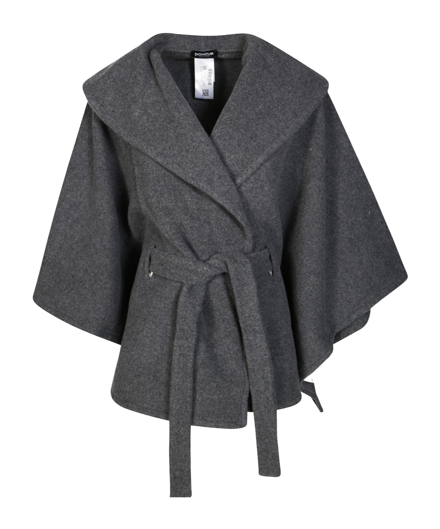 Dondup Belted Jacket In Gray