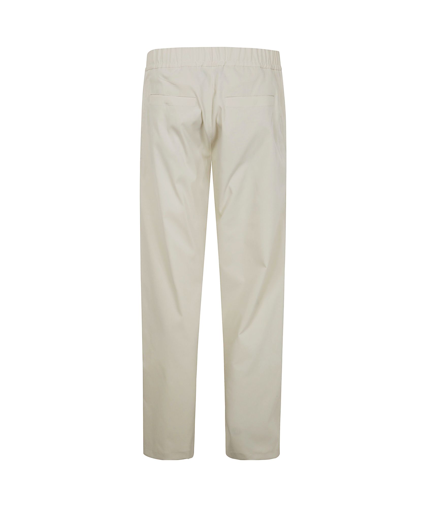Herno Tapered Pants With Drawstring Waistband In Nude