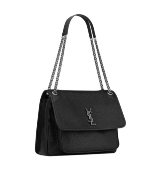 Saint Laurent Large Niki Shoulder Bag In Black
