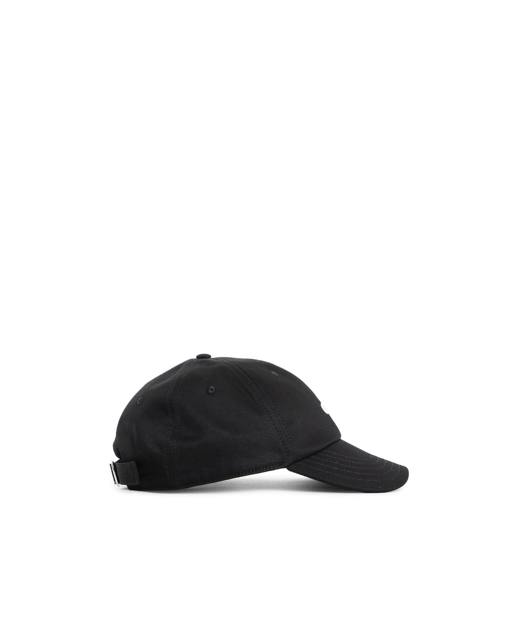 Off-white Logo Hat In Black