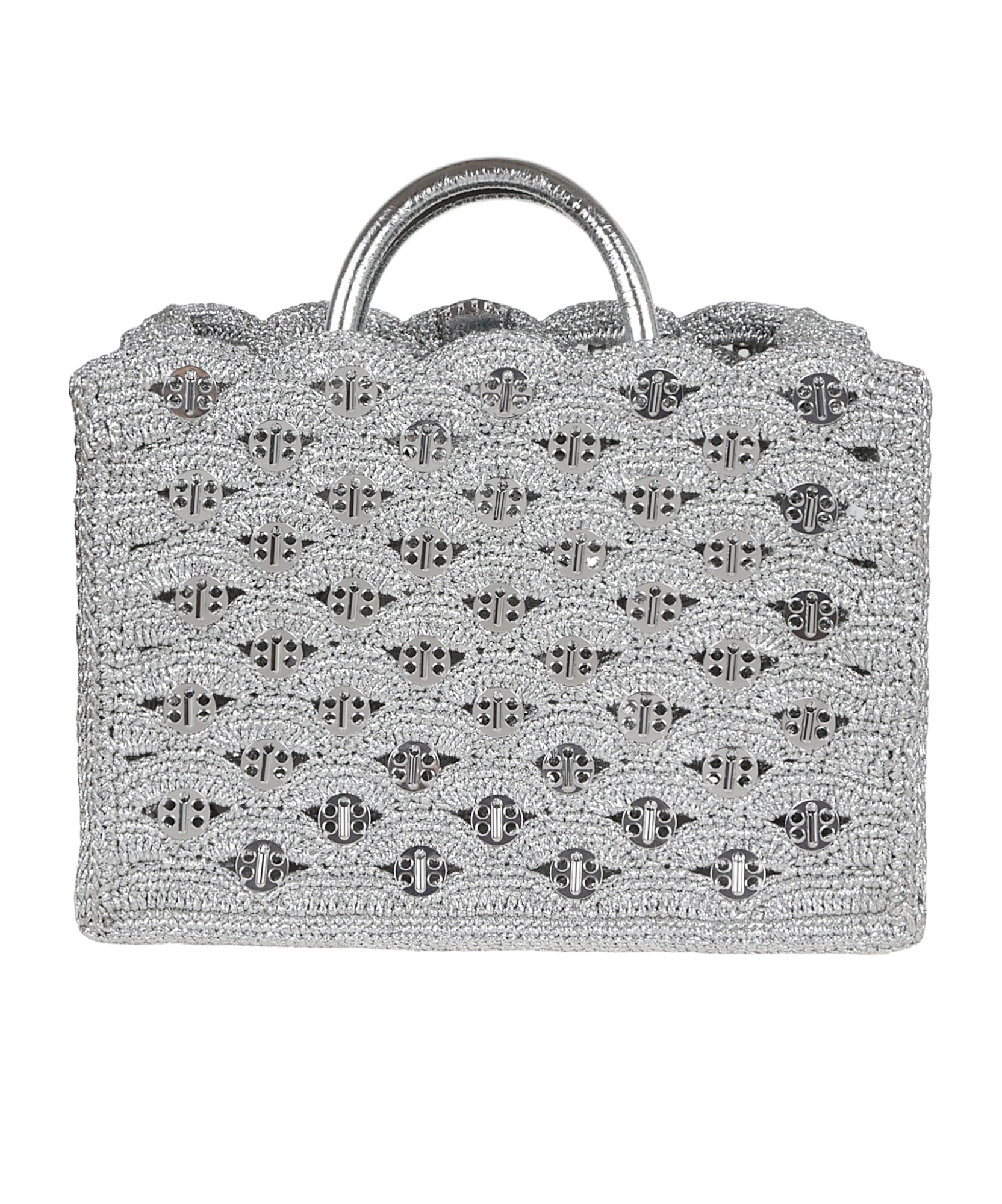 Rabanne 1969 Tote Bag In Gray