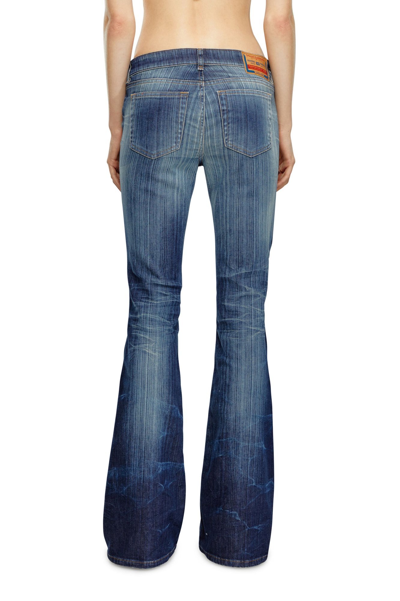 Shop Diesel 1969 D-ebbey 09i03 Bootcut Jeans In Blue