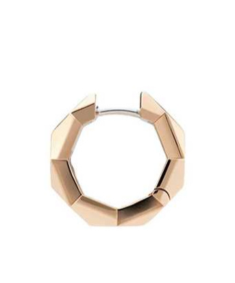 Gucci Logo Earrings In Gray
