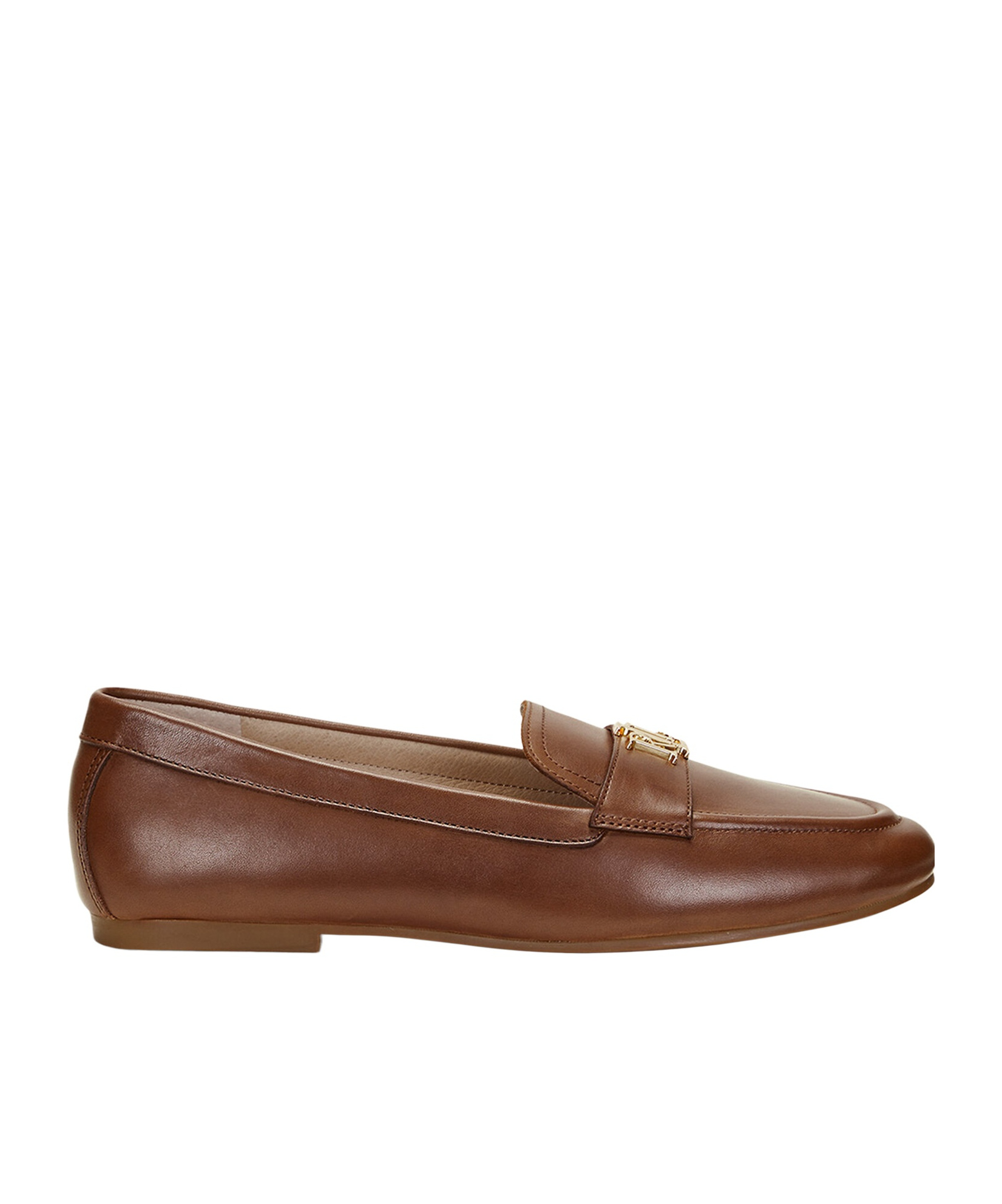 Ralph Lauren Lok Fu Shoes In Brown