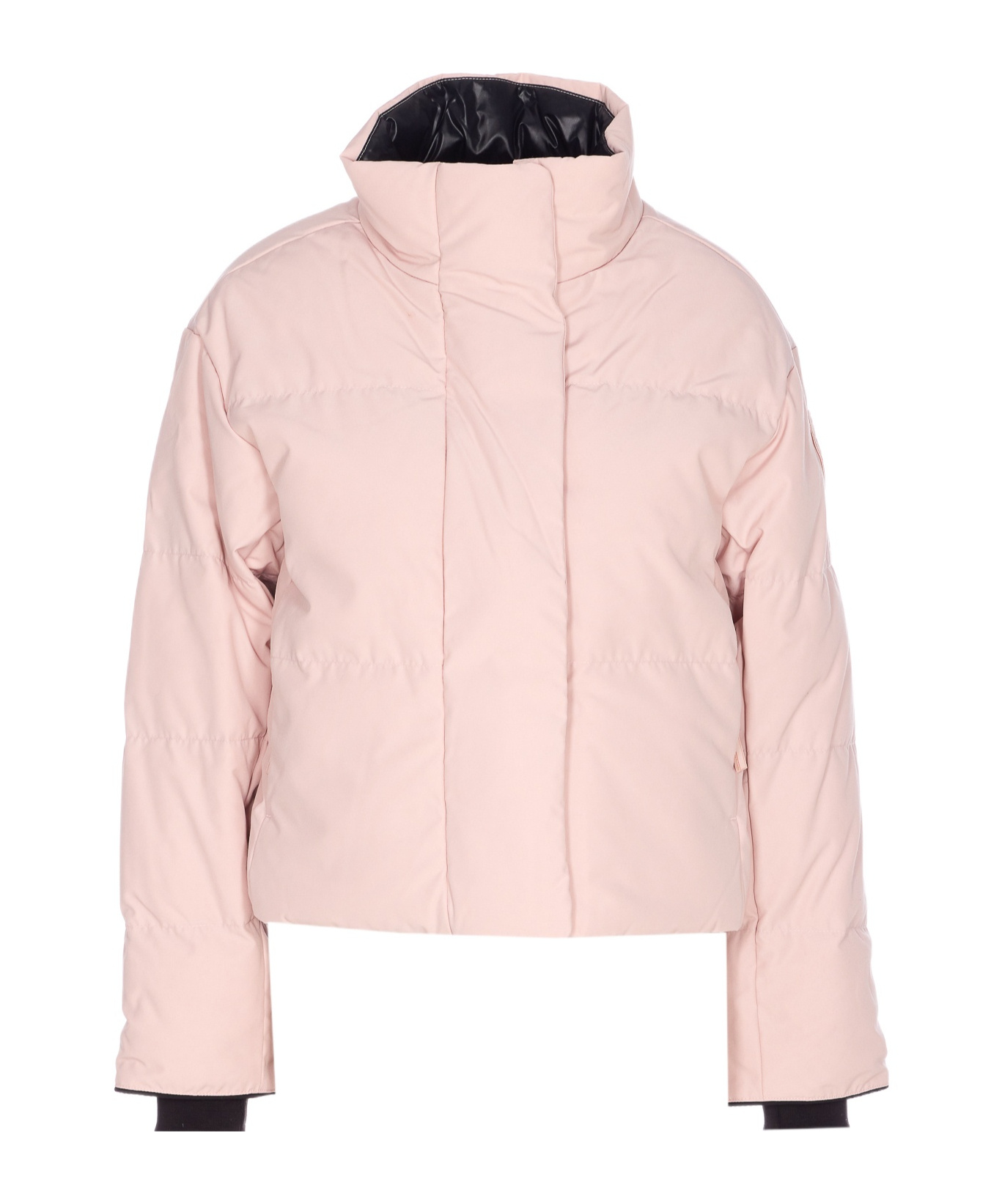 Canada Goose Long-sleeved Stand-collar Down Jacket In Pink