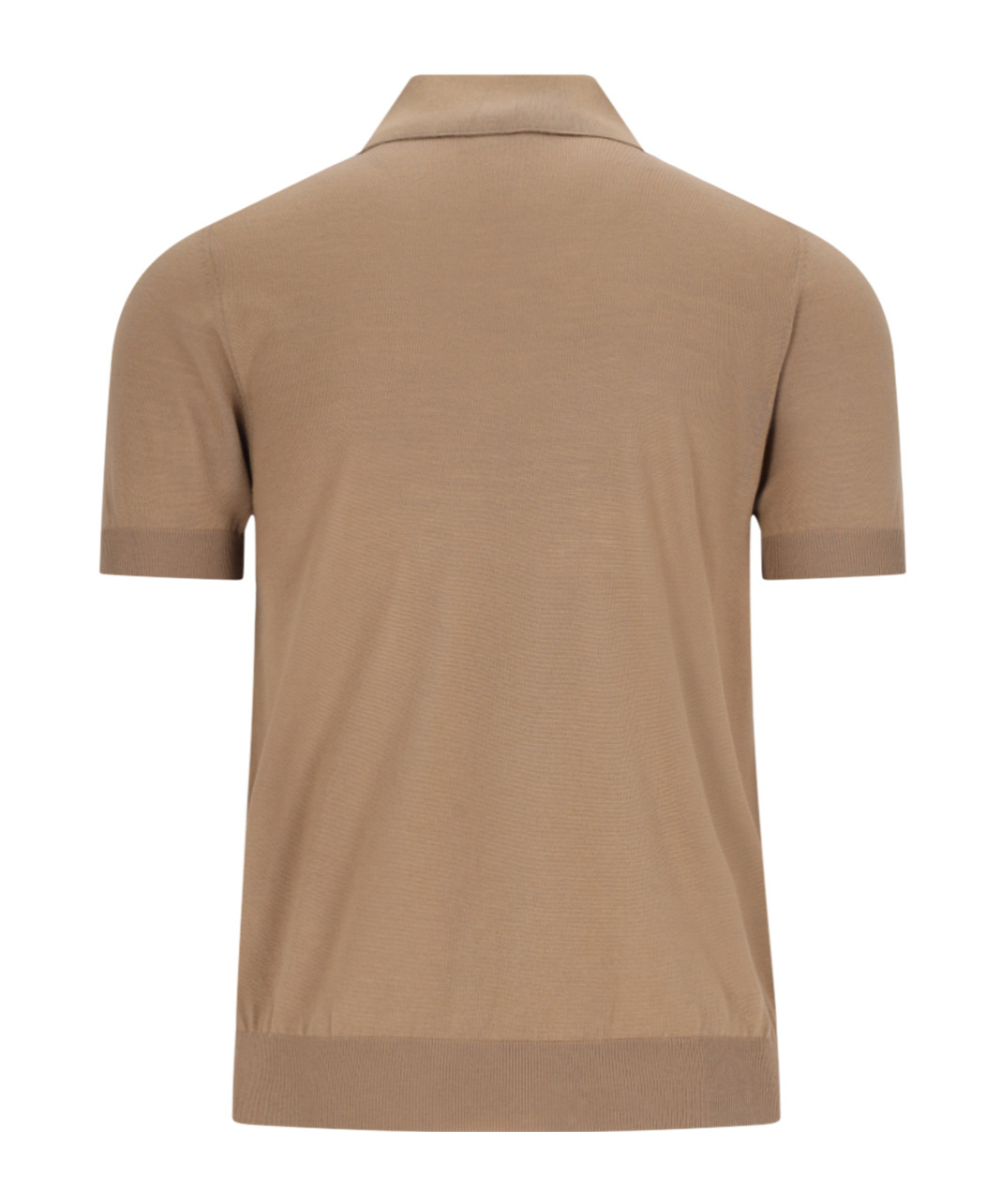Fendi Wool Polo In Nude
