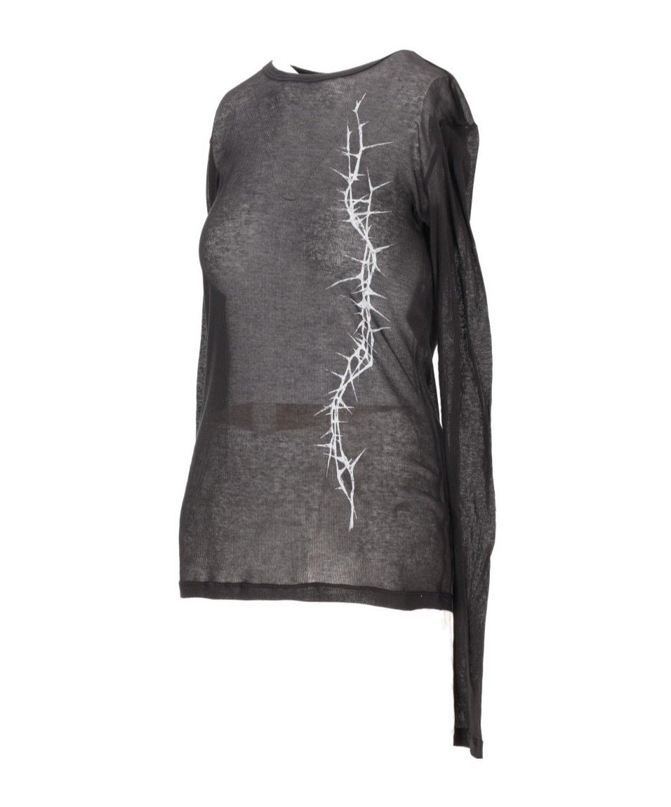 ANN DEMEULEMEESTER ANN DEMEULEMEESTER FIENE PRINTED LONG-SLEEVED T-SHIRT 
