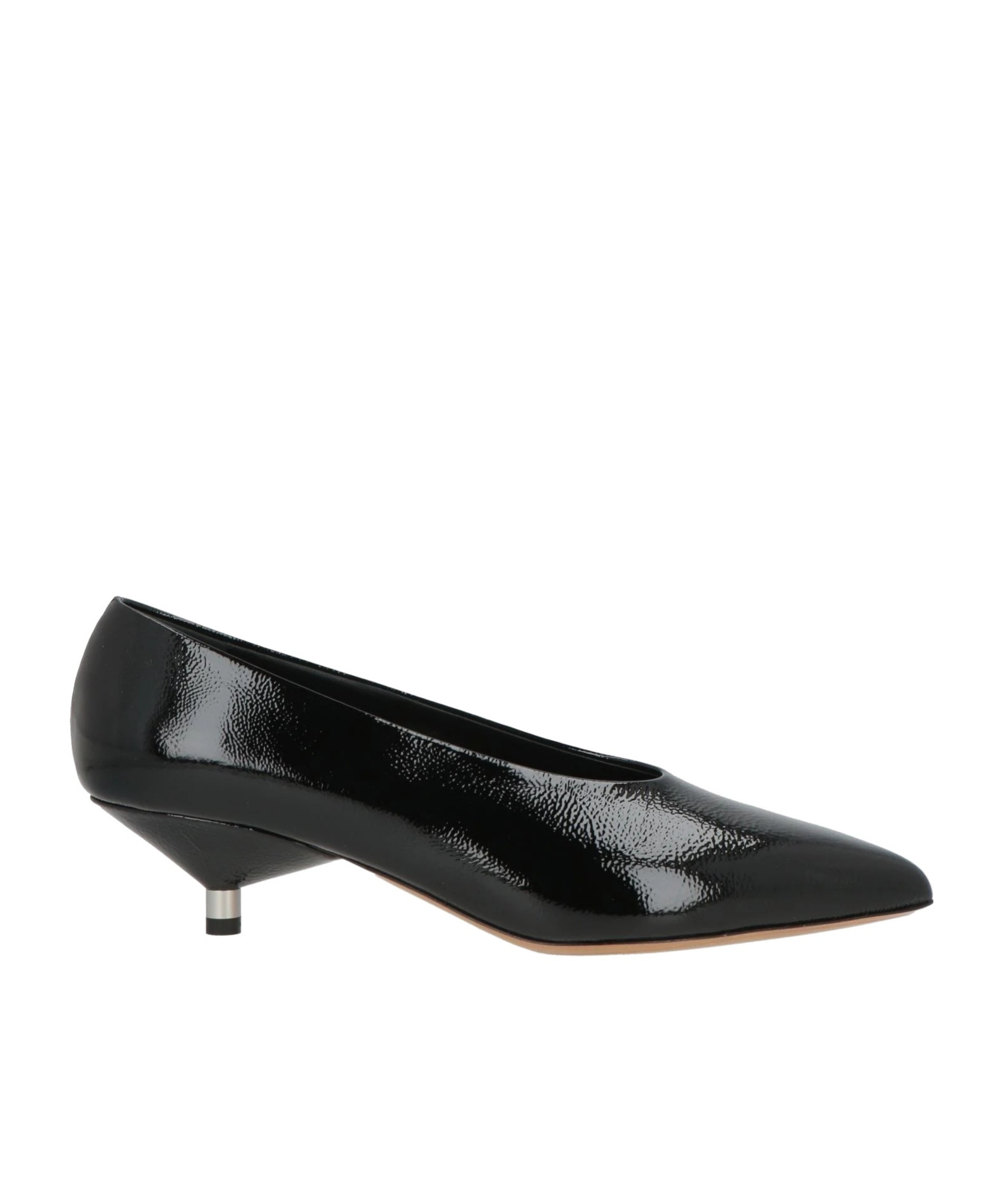 Isabel Marant Patent Leather Courts In Black