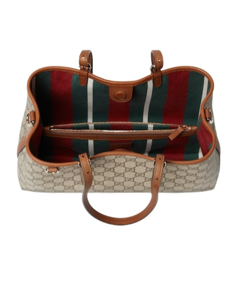 GUCCI GG EMBLEM SMALL TOTE BAG