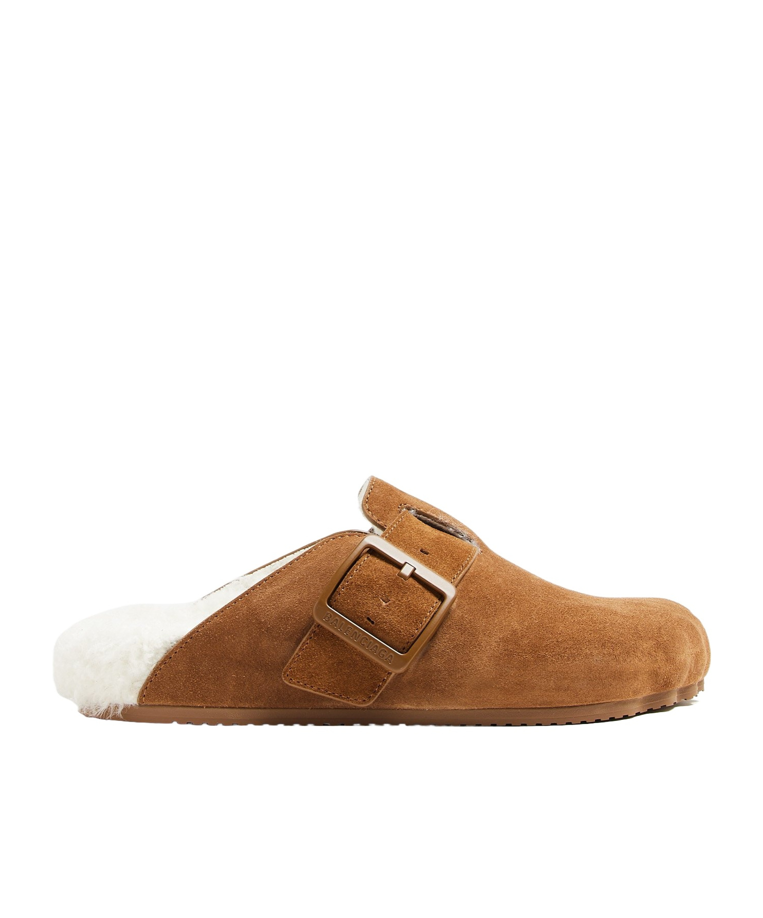 Balenciaga Sunday Slip-on Mules In Brown