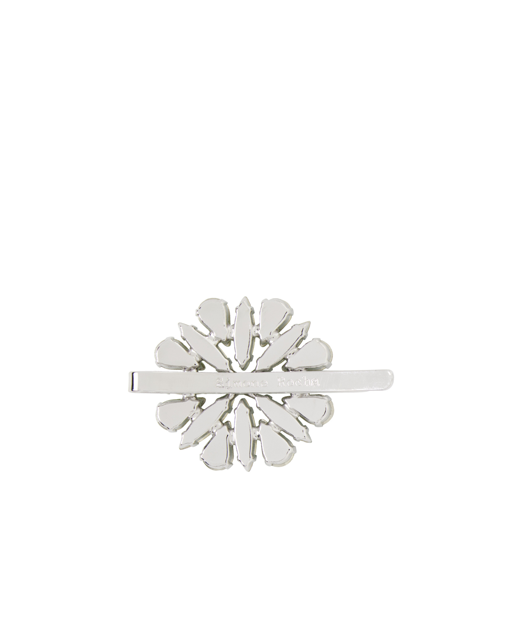 Simone Rocha Crystal Blossom In Mint Green