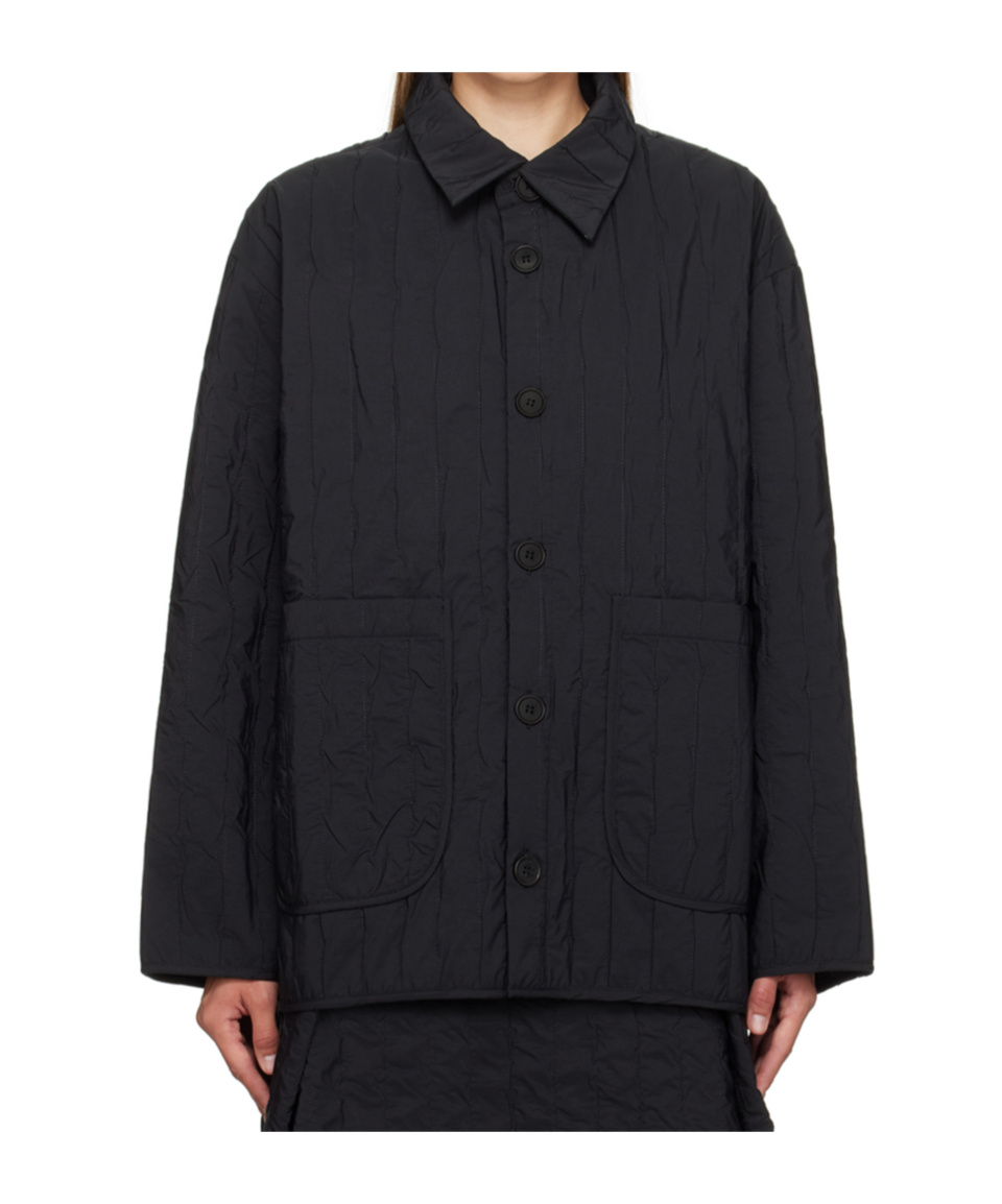 HENRIK VIBSKOV WHEEL PLEATED CASUAL JACKET