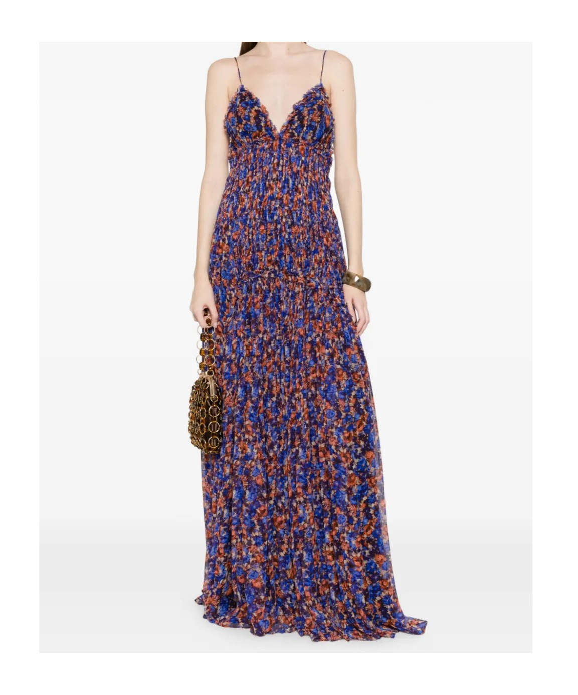 Ulla Johnson Chiffon Dress In Multi