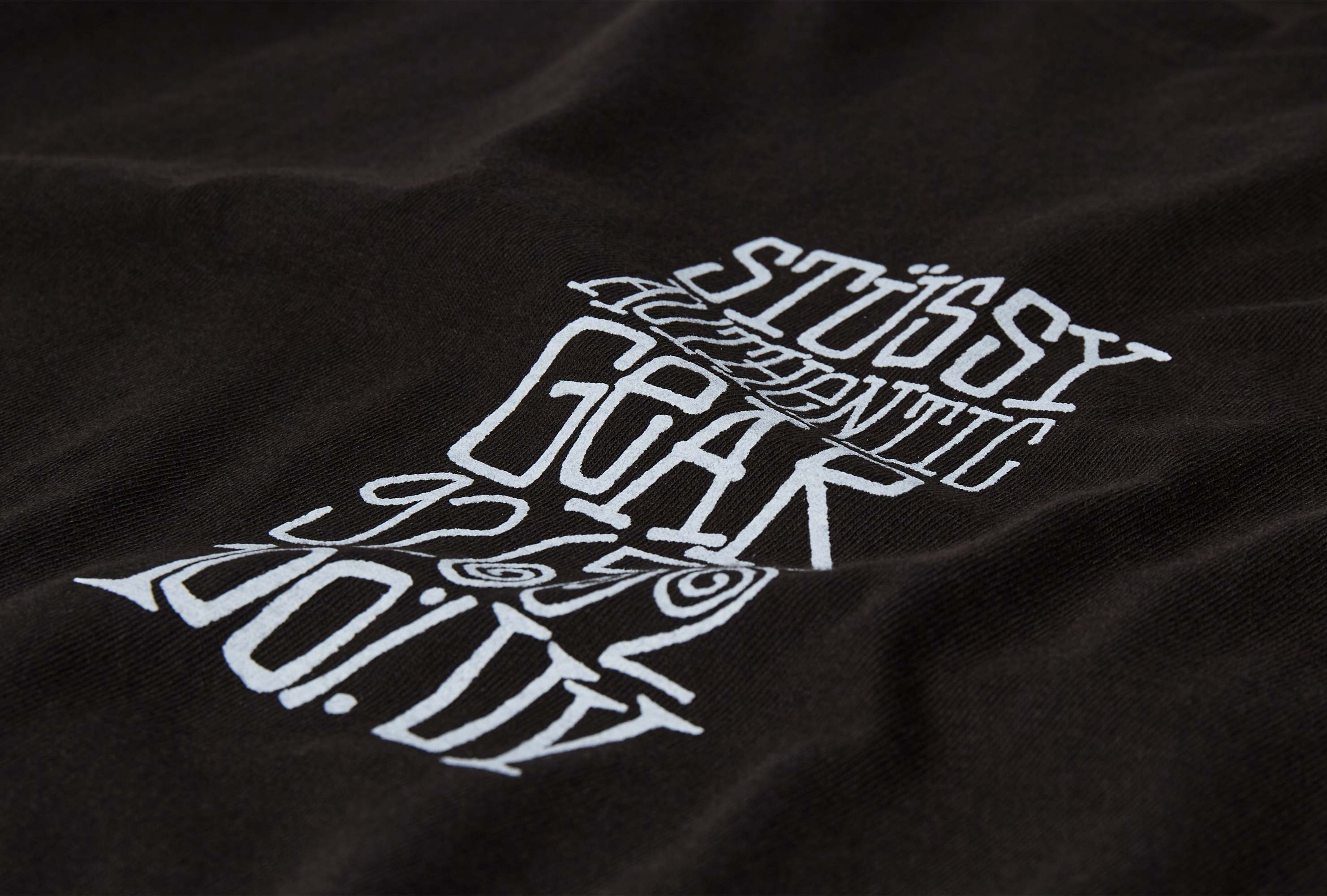 Stussy Short-sleeved T-shirt In Black