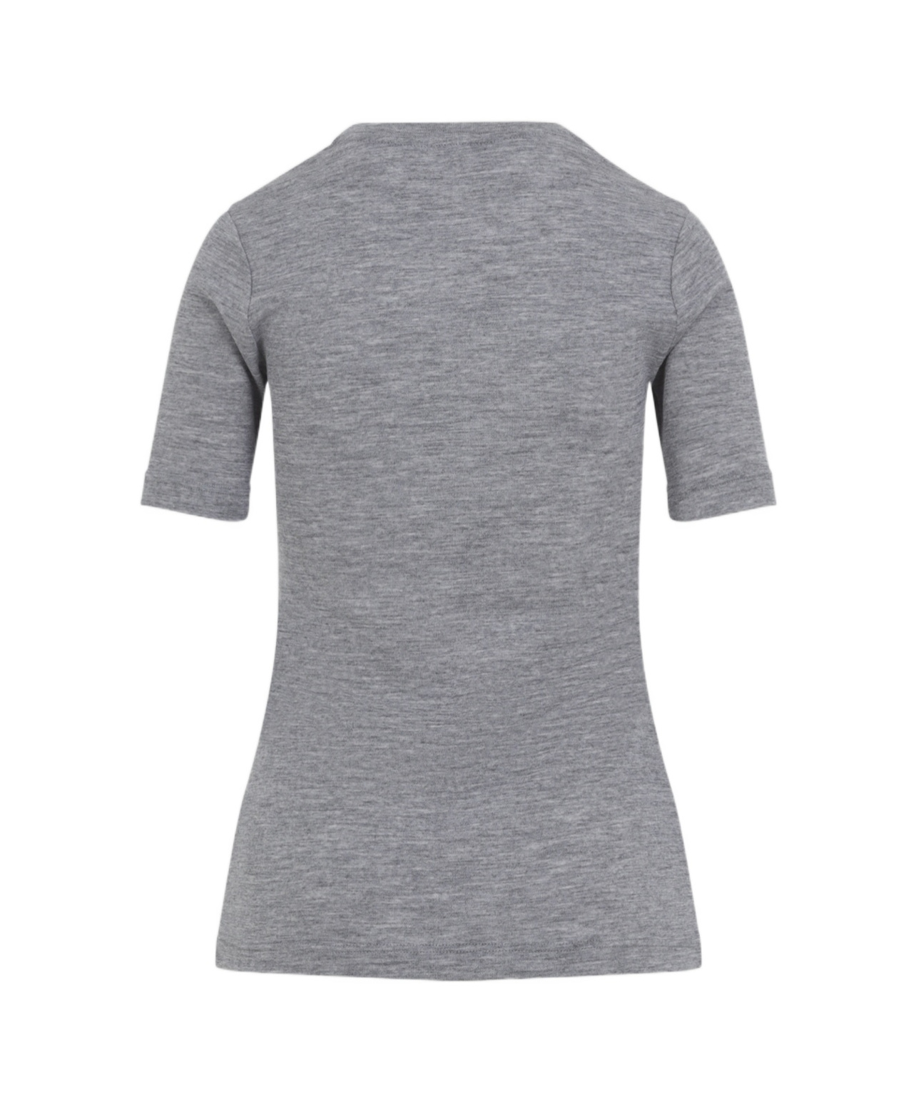 Jil Sander Crew Neck T-shirt And Vest Two-piece Set In Gray