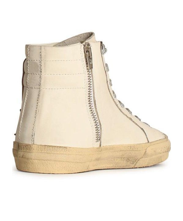 Golden Goose Sneakers In Nude