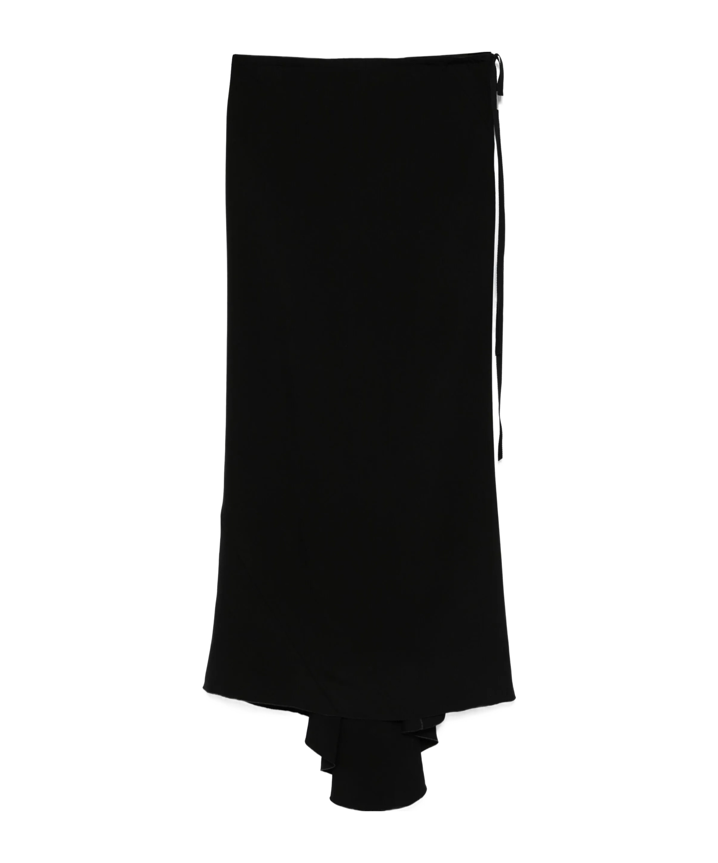 Ann Demeulemeester Sheila Long Bias Skirt In Black