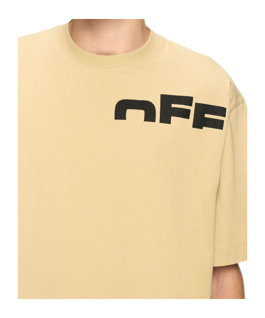 Off-white Off White Men Script Hooded Sweatshirt In Nude