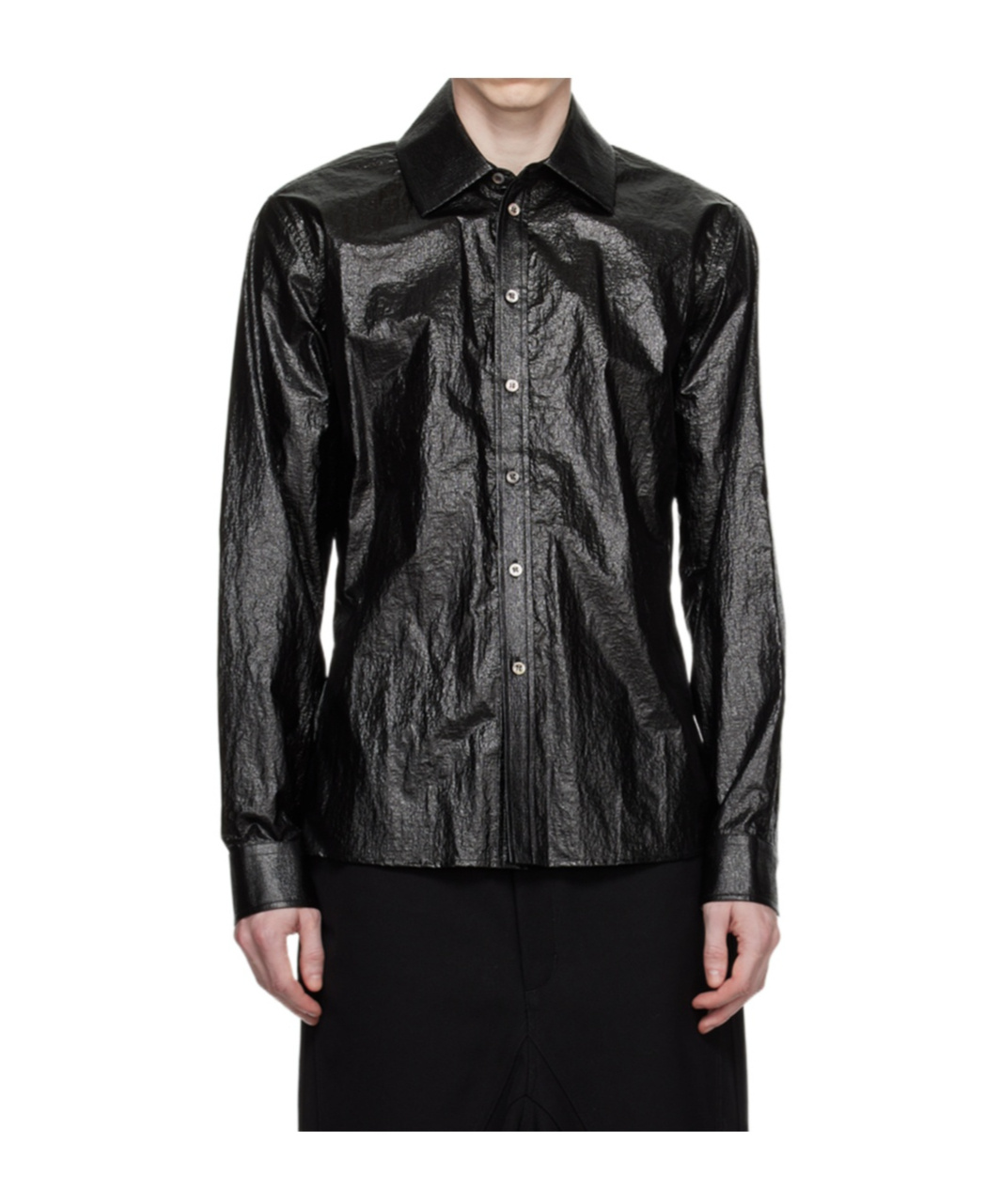 Walter Van Beirendonck Black Star Shirt In Black